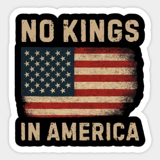 No-Kings-In-America Sticker